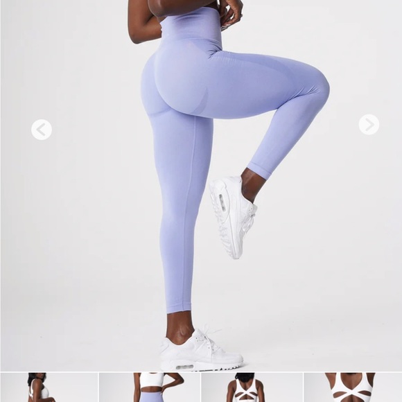 NVGTN Contour Seamless Leggings: Periwinkle - Picture 1 of 1